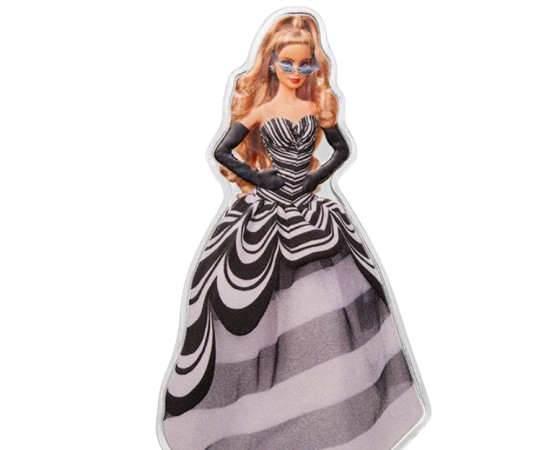 1 oz Silver Sapphire Glamour Girl 65th Tribute Edition