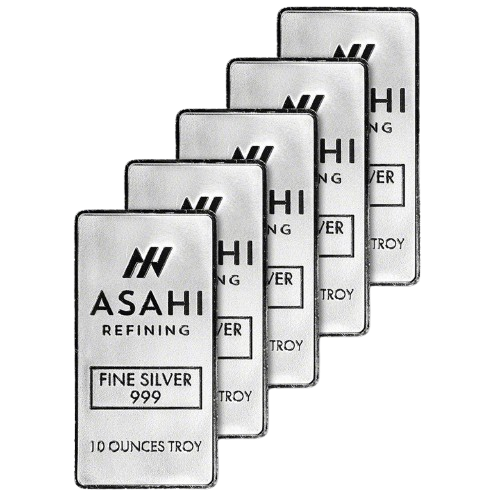 10 oz Asahi Silver Bullion Bar