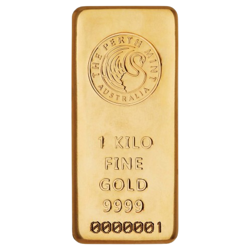 1 Kilogram Perth Mint Gold Bullion Bar