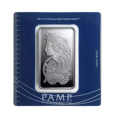 100 oz PAMP Suisse Silver Bullion Bar
