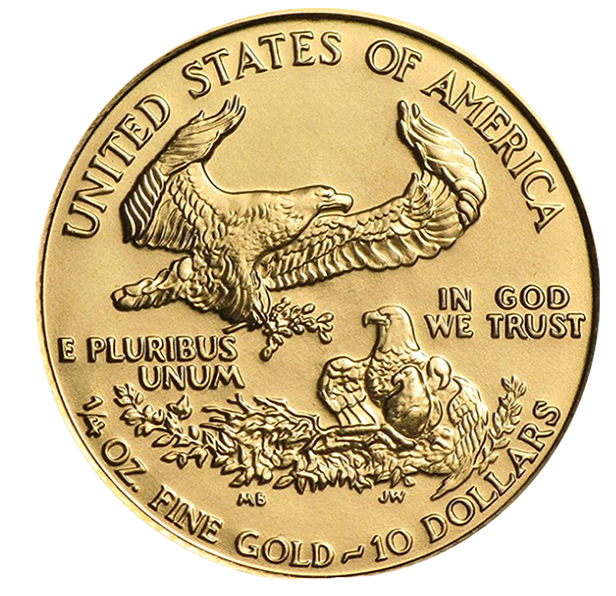 1/4 (7.8 g) oz American Gold Eagle Coins