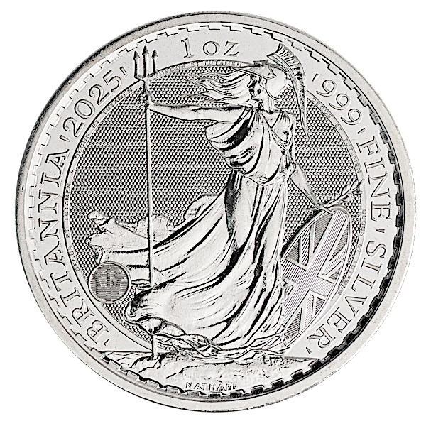 1 oz United Kingdom Silver Britannia Bullion Coin