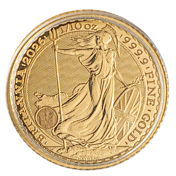 1/10 oz United Kingdom Gold Britannia Bullion Coin