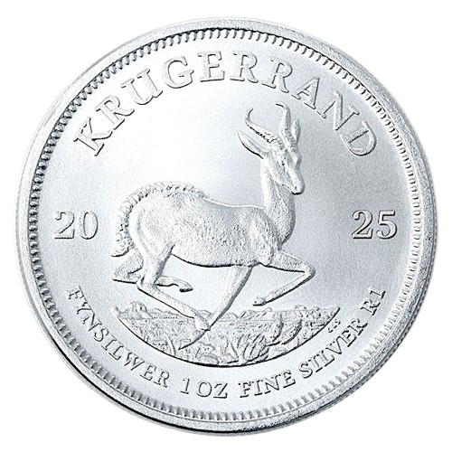 1 oz South African Silver Krugerrand Bullion Coin